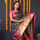 N BLUE__Royal Rajgharana Sarees